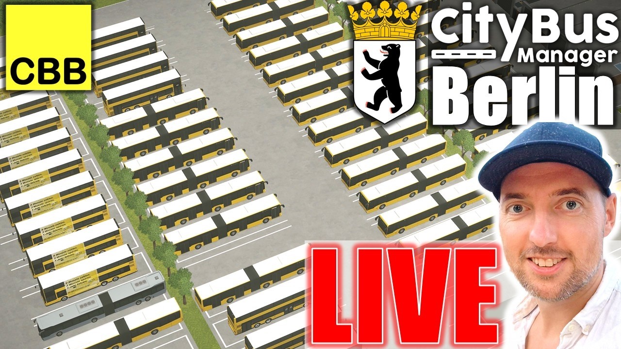 🔴 LIVE 🔴 | CITY BUS MANAGER BERLIN | Folge 17