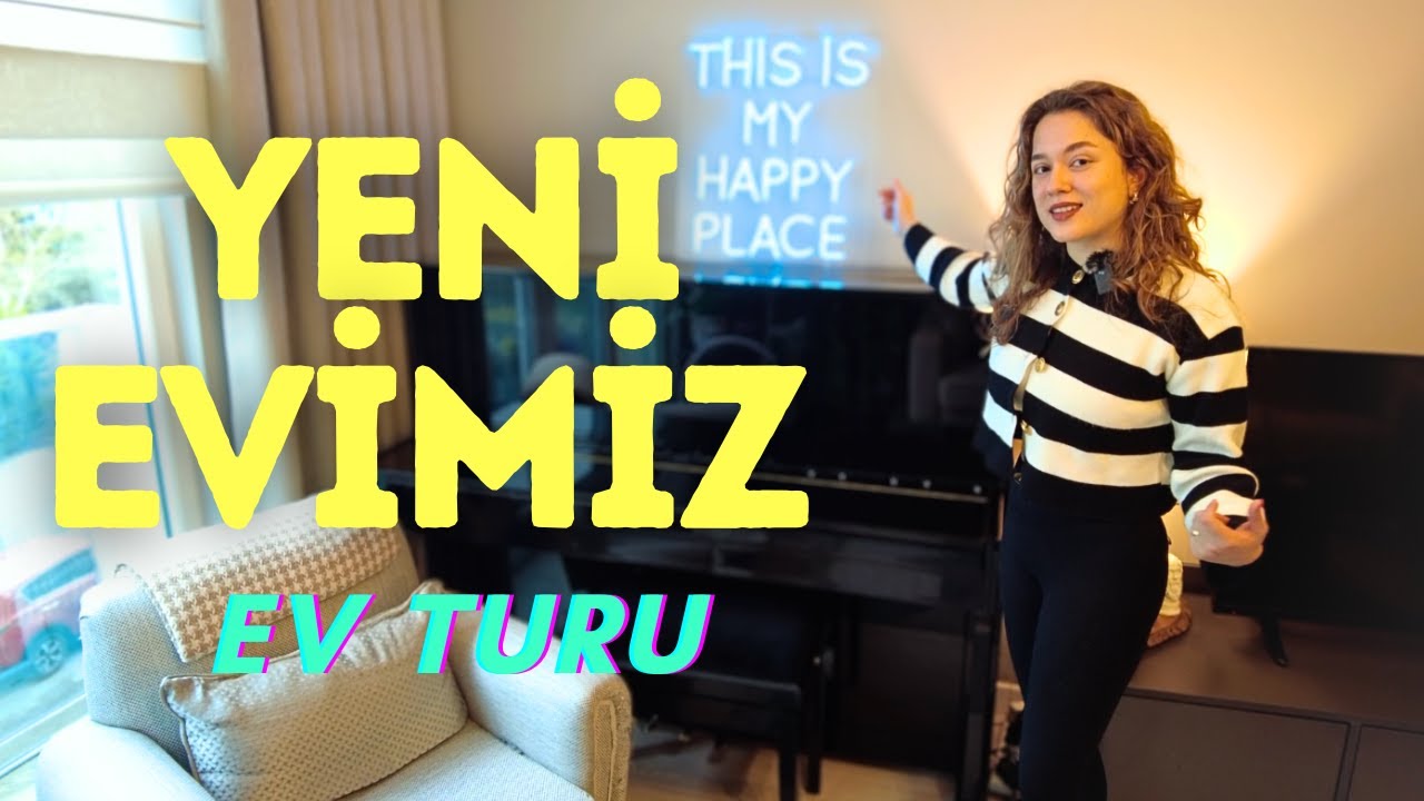 EVİMİZİN KAPILARINI SİZLERE AÇTIK! | yeni evimiz 🥹