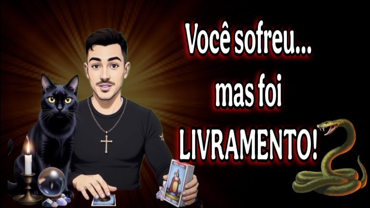A espiritualidade te afastou dele. Porque ele nunca te amou como você amava ele -- Baralho Cigano