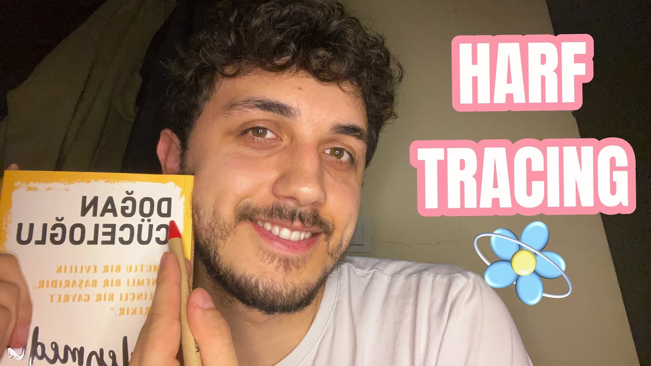 ASMR TÜRKÇE ~ KİTAP KAPAKLARI İLE HARF TRACING~UYKU ASMR #asmr #tracing #sleep #relaxing #rahatlama