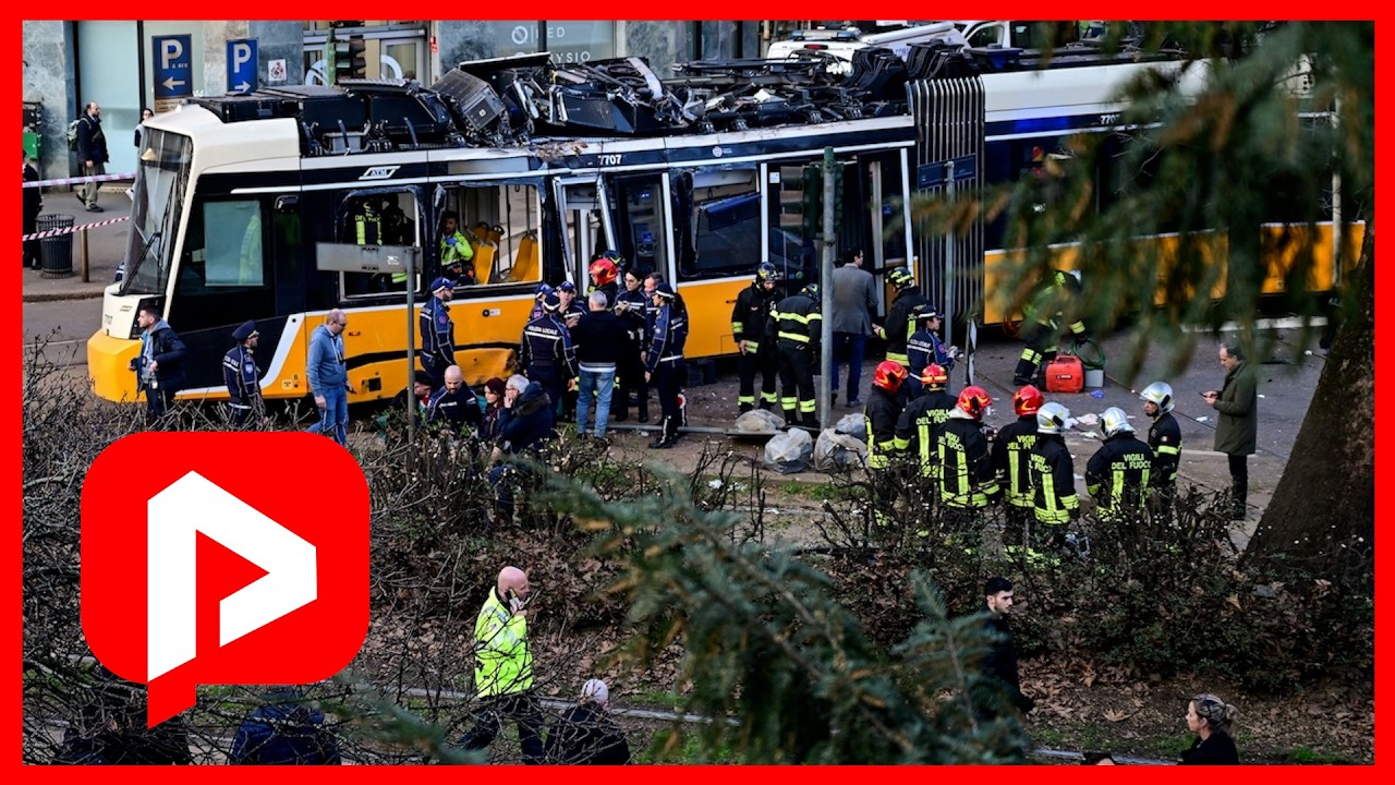 Aksidenti i rëndë në Milano, 1 i vdekur dhe 39 të plagosur; tramvaji del nga shinat