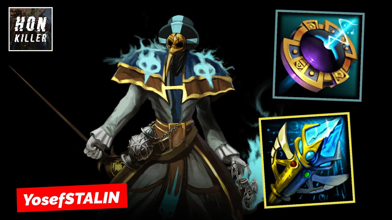 HoN Voodoo Jester PORTAL KEY with STAFF OF THE MASTER - MVP