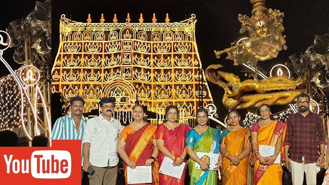 Sree Padmanabha Swami Temple |Our Ashtapadi Team Members| @vijilekshmitrivandrum 