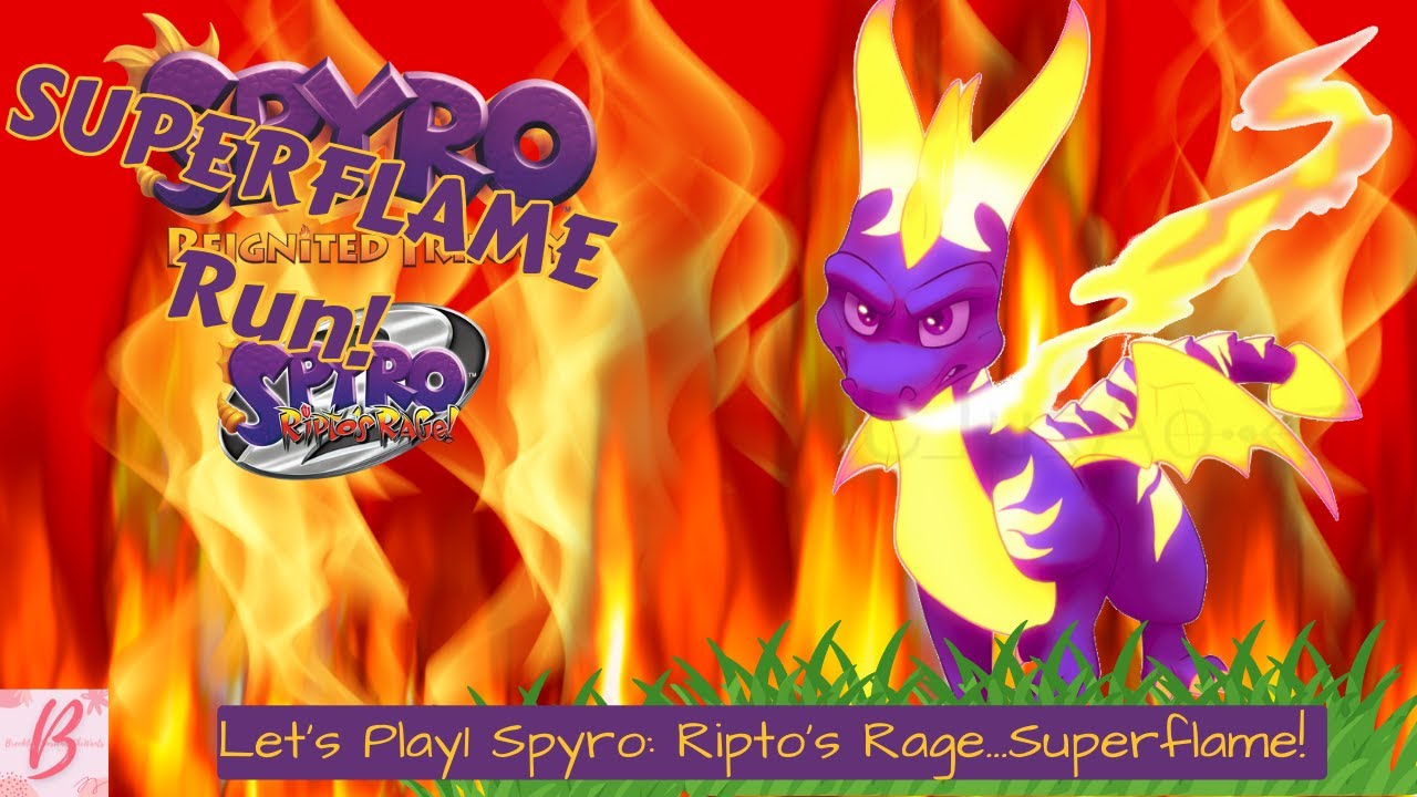 Let's Play! Spyro: Ripto's Rage! SUPERFLAME RUN (PS4) *BrooklynDoesWhatSheWants* - LONGPLAY