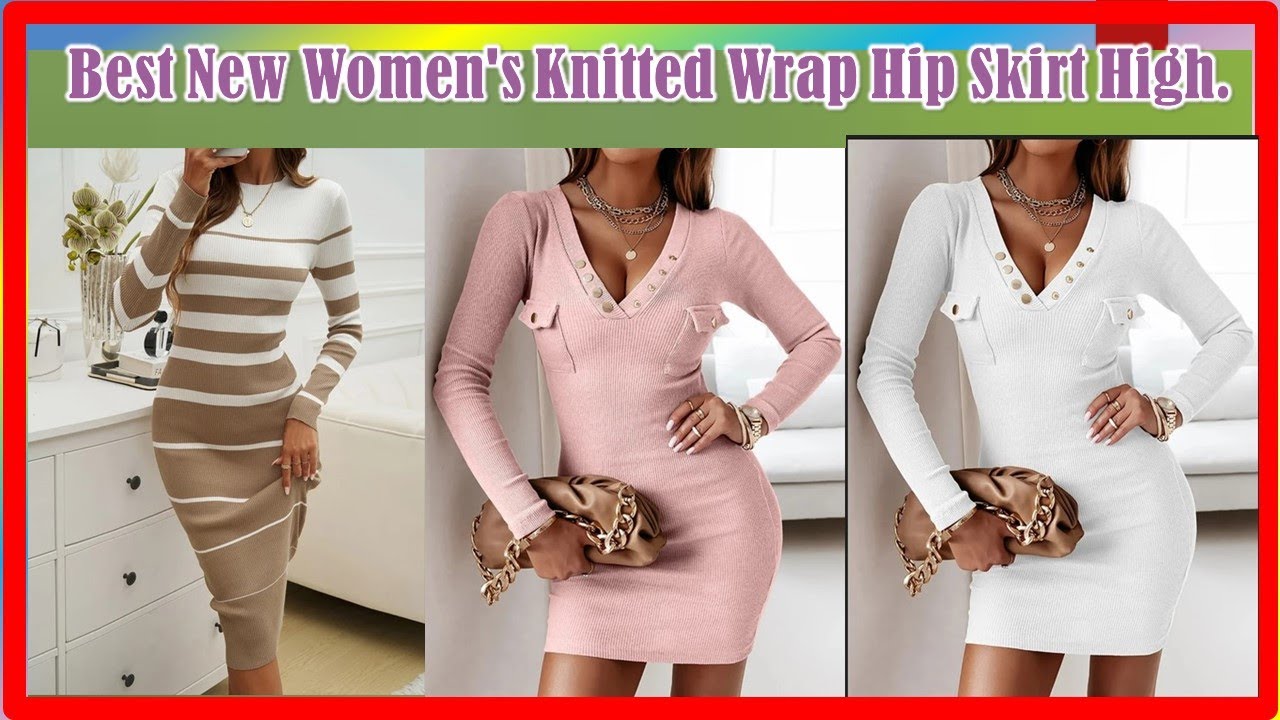 ✅Best New Women's Knitted Wrap Hip Skirt High | Top 5 Best New Women's Knitted Wrap Hip Skirt High.
