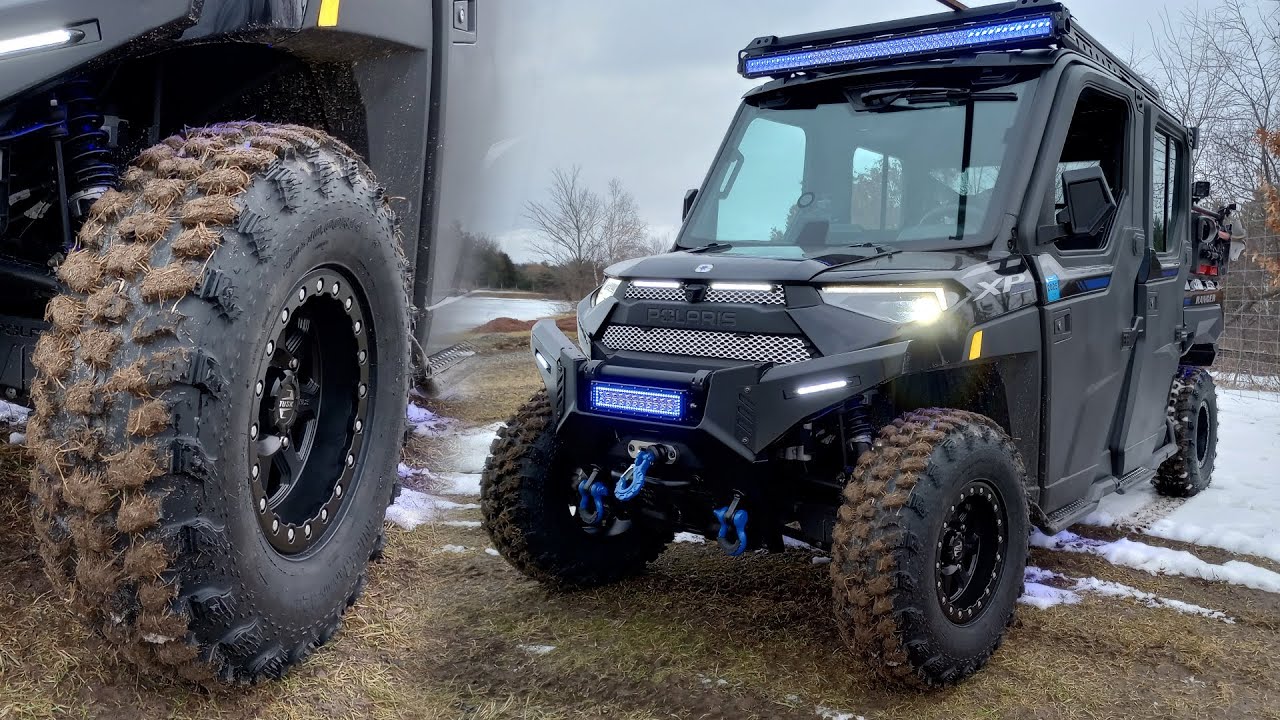 2023 Polaris Ranger 1000XP Tusk Beadlock Rims Interco Sniper 920 Tires