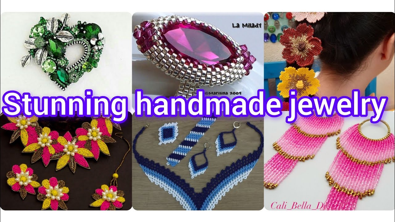 Beautiful Handmade Jewelry Design | Unique Handmade Accessories for Women#trending#trend  
