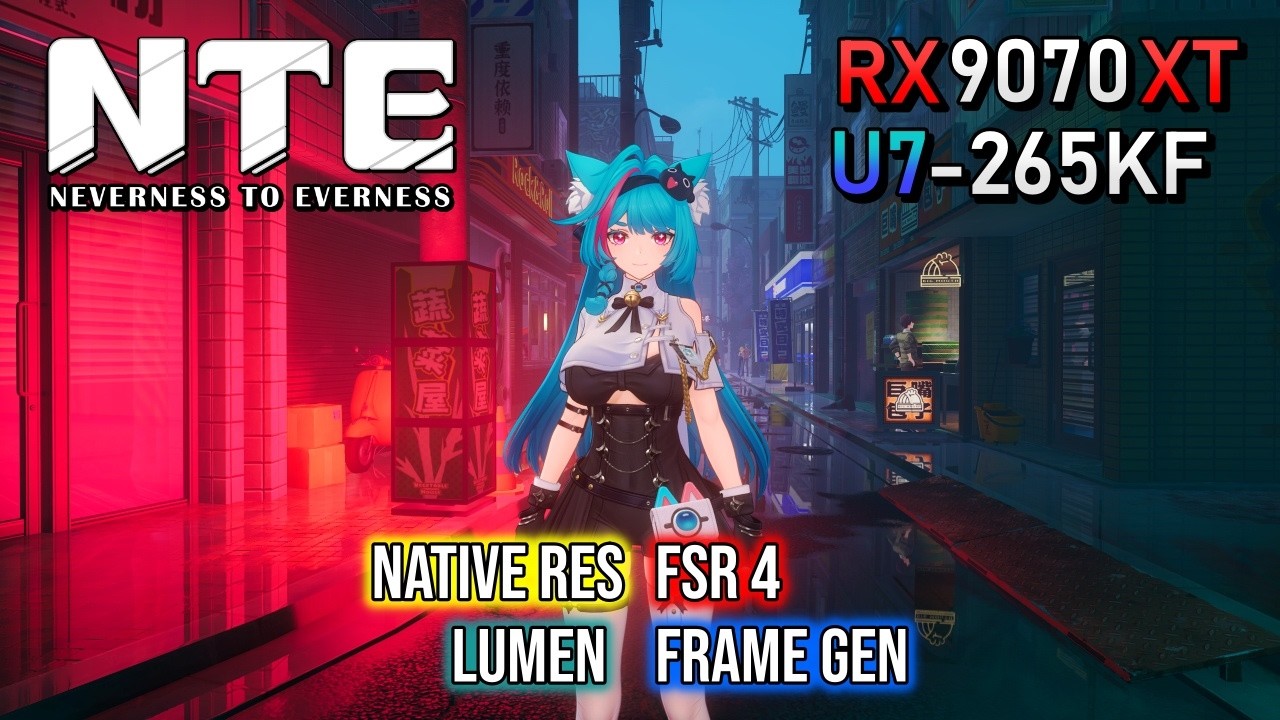 NTE (Neverness to Everness) RX 9070 XT - 1440p | 4K