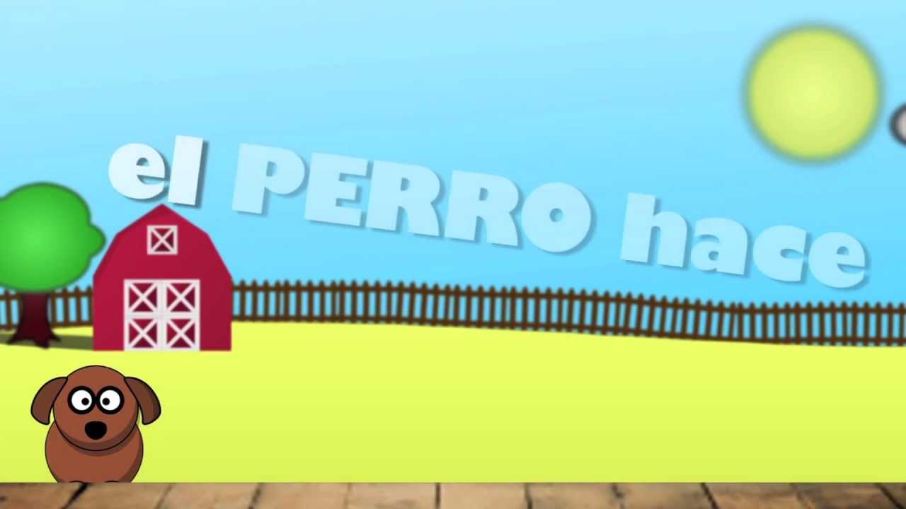 LOS ANIMALES - Sing with Se&ntilde;or - (Songs for Learning Spanish) The animals