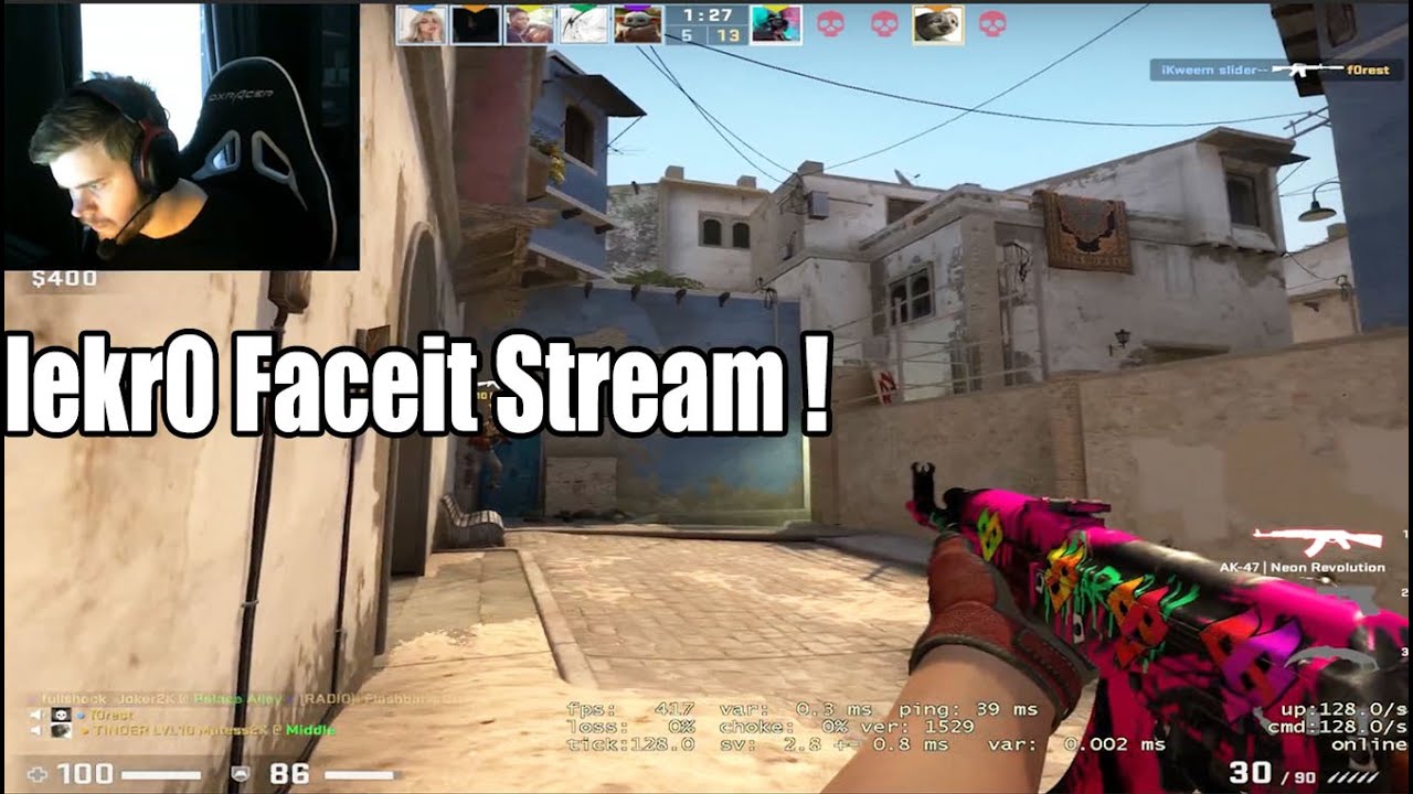 Lekr0 CARRIES FACEIT LVL 10🔥(STREAM HIGHLIGHTS)