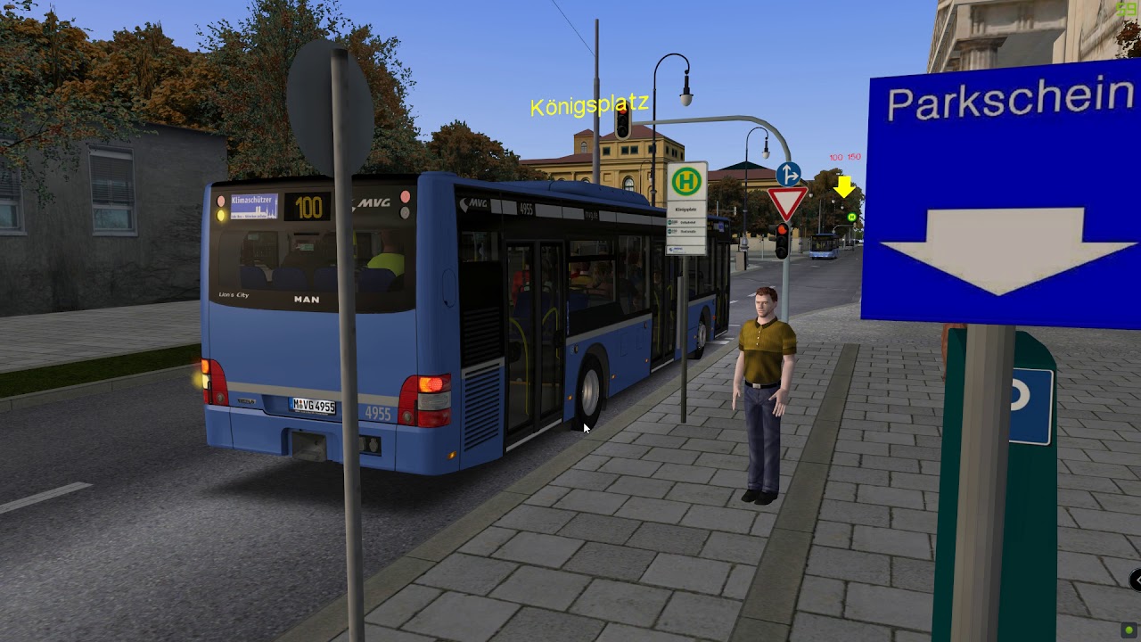OMSI 2 | MAN Lion'City 3 D | MVG | Munchen Map | Museum Linie 100 |