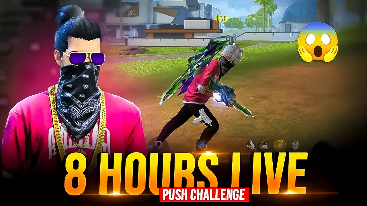🔥 8 Hours Non-Stop Push! GM Bhai DESTROYS V Badge Lobby 😱