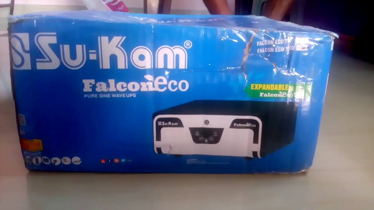 Su-kam falcon eco 1000 home inverter ups sine wave review