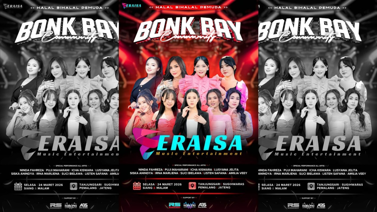 Live ERAISA Music Entertainment || Halal Bi Halal BONK BAY Comunity - Tanjungsari - Pemalang (Malam)