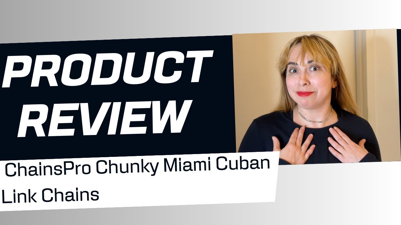 ChainsPro Chunky Miami Cuban Link Chains REVIEW!