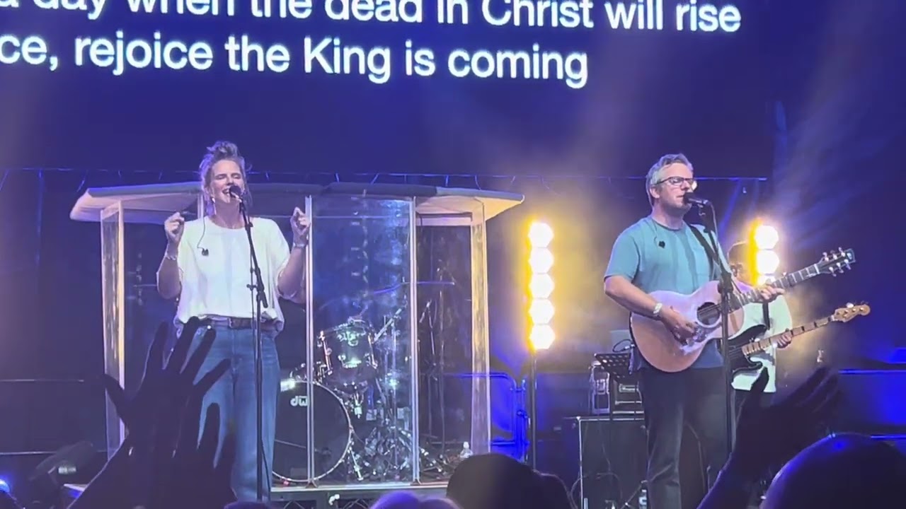 Rich & Lydia Dicas - The glory yet to come (new song) @DavidsTentUK 2025 @Lydicas 