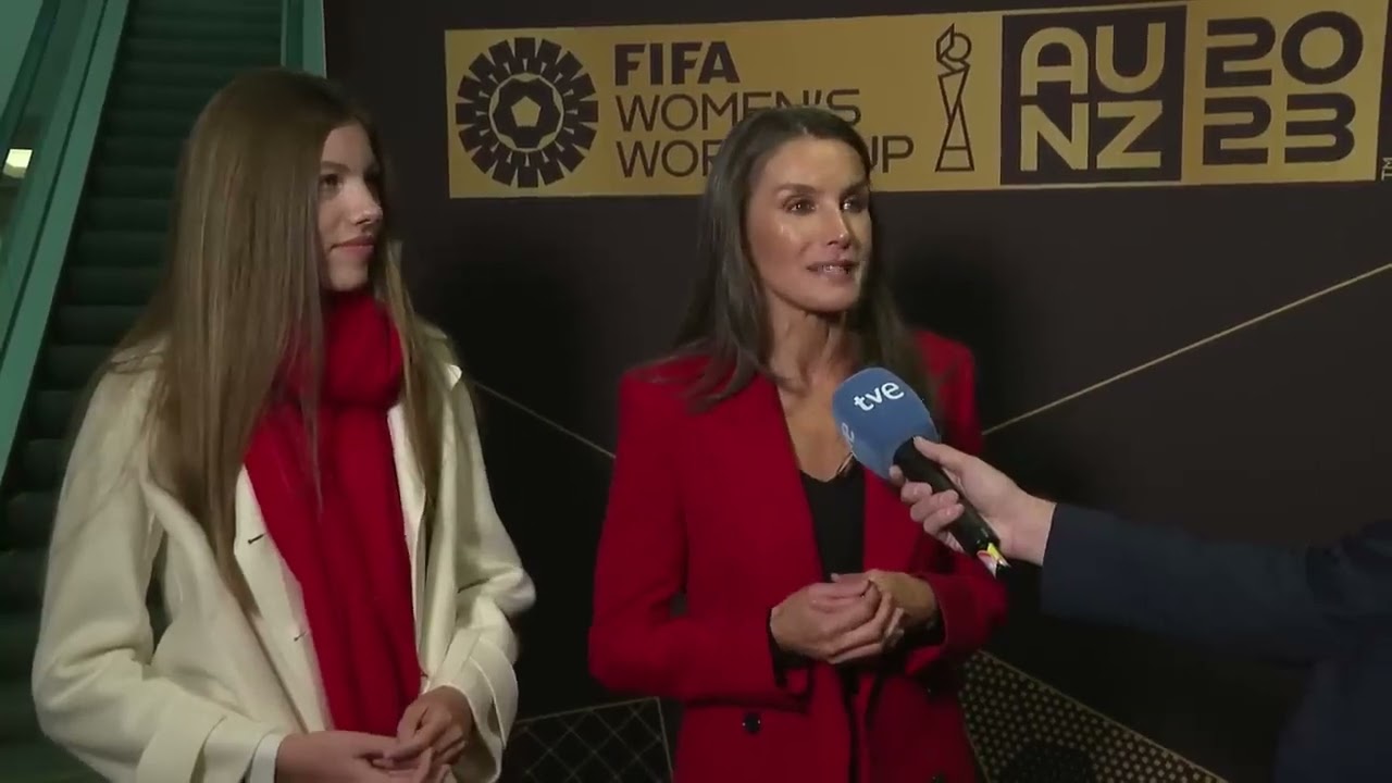 Fifa Women's World Cup 2023 Queen Leticia & Infanta Sofia Gives Interview