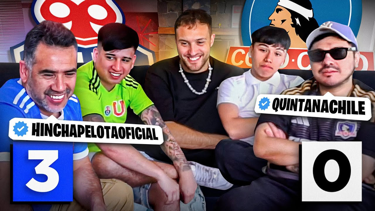 TRAJE A HINCHAS DE COLO COLO Y LA U A VER LA FINAL DE LA SUPERCOPA!!!