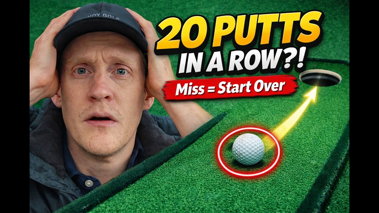 20 PUTTS IN A ROW?! (Miss = start over)