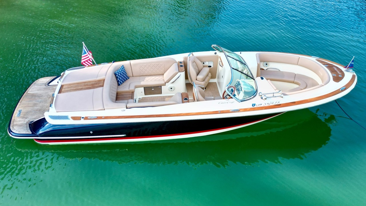 2018 Chris-Craft Launch 27 Heritage Trim Edition Wake Surf Boat For Sale on Norris Lake Tennessee