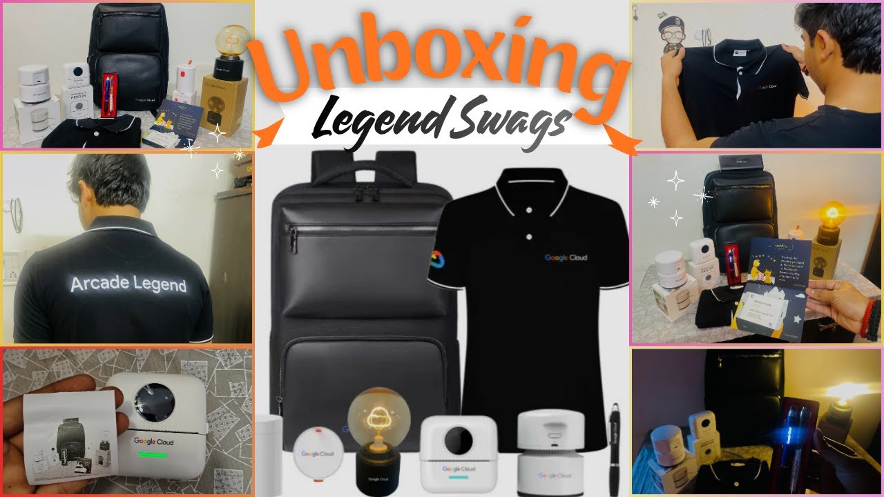 Legend Swags UNBOXING! Google Cloud Arcade 2025 Detailed Review #unboxing #arcadeswags2025