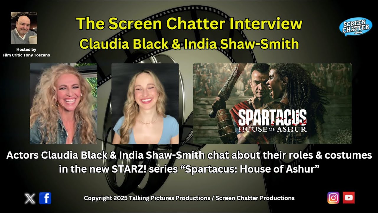 Claudia Black & India Shaw Smith - Spartacus: House of Ashur