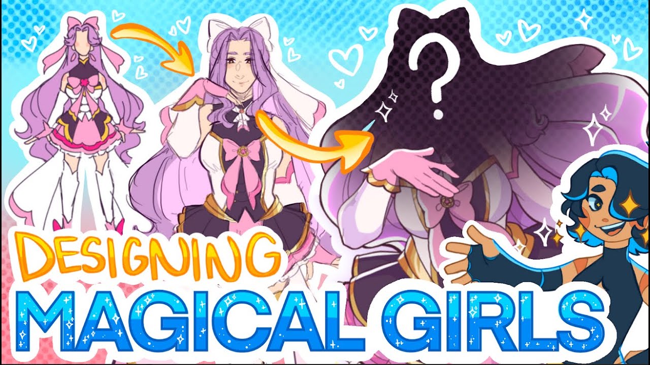 tips and tricks for designing magical girls! ☆ || speedpaint + commentary