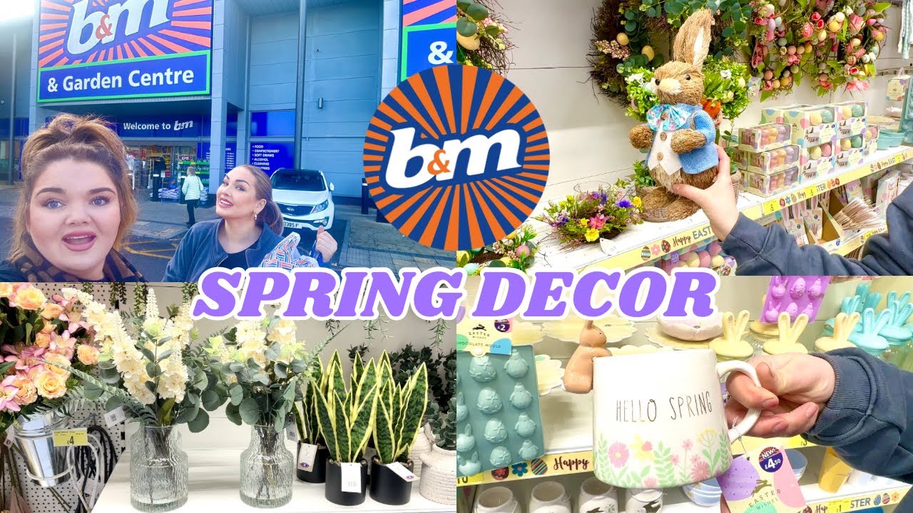 B&M SPRING DECOR shop with us | life updates