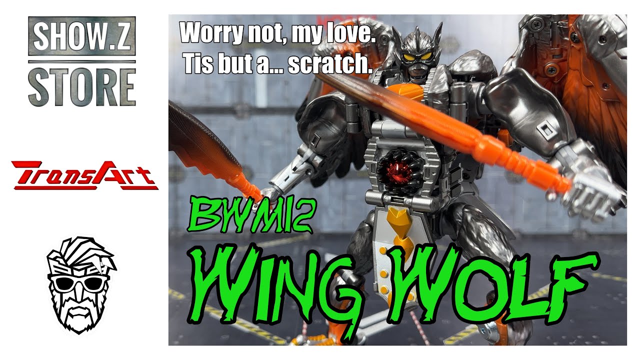 Transart BWM12 Wing Wolf Transformers Masterpiece Beast Wars Silverbolt