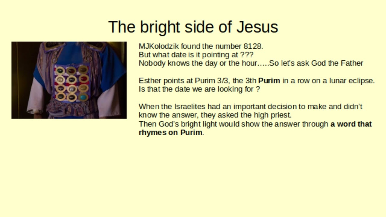 The bright bride side ofJesus.