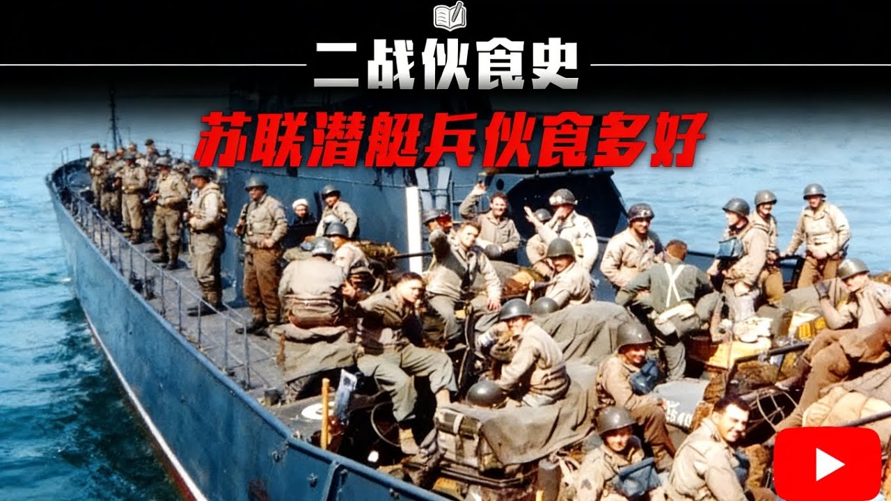 苏联潜艇兵的伙食有多好？一餐的标准，远超5个苏联陆军
