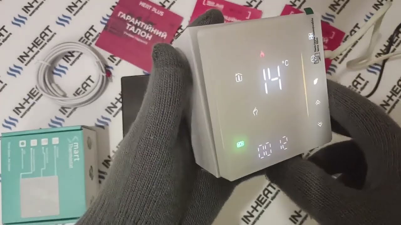 ⭐Огляд терморегулятора Heat Plus BHT-300 Wi-Fi