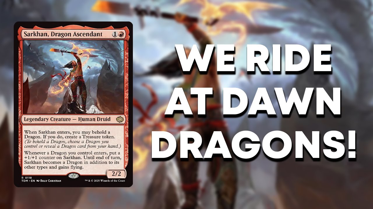 Mono Red Dragon Tribal | Sarkhan, Dragon Ascendant EDH Deck Tech