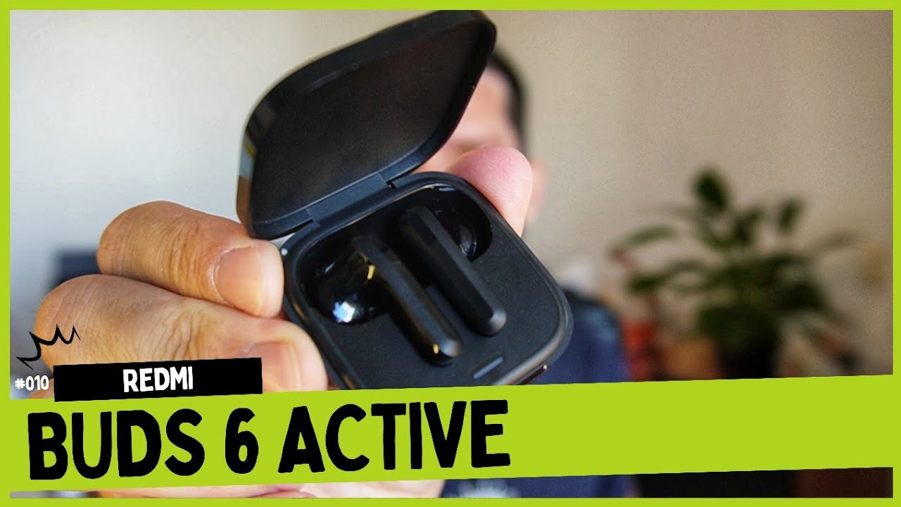 REDMI BUDS 6 ACTIVE: O meu fone preferido no momento!