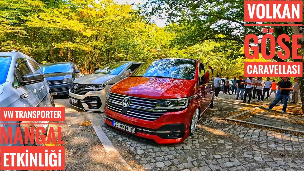 Volkswagen Transporter Buluşması | Mangal & Caravella Keyfi namlı Caravelle