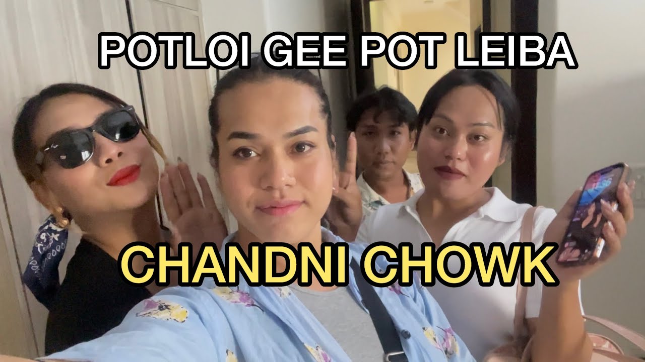 Chandni Chowk ta potloi | #delhivlog ​⁠@nepoleantop5955 ​⁠@aabungtop4472 Savit Samchi 2024 Sept