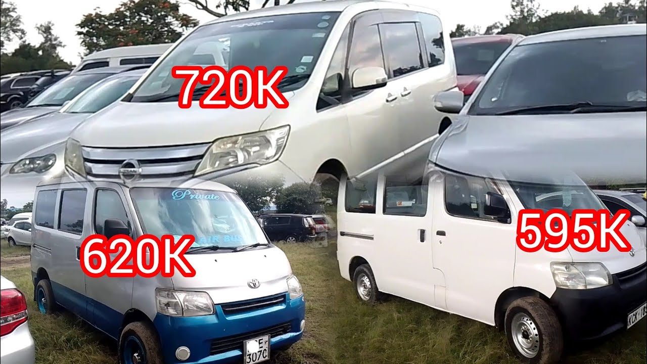 CLEAN & AFFORDABLE MINI VANS ON SALE AT JAMHURI CAR BAZAAR 🚗, Toyota | MAZDA |  NISSAN