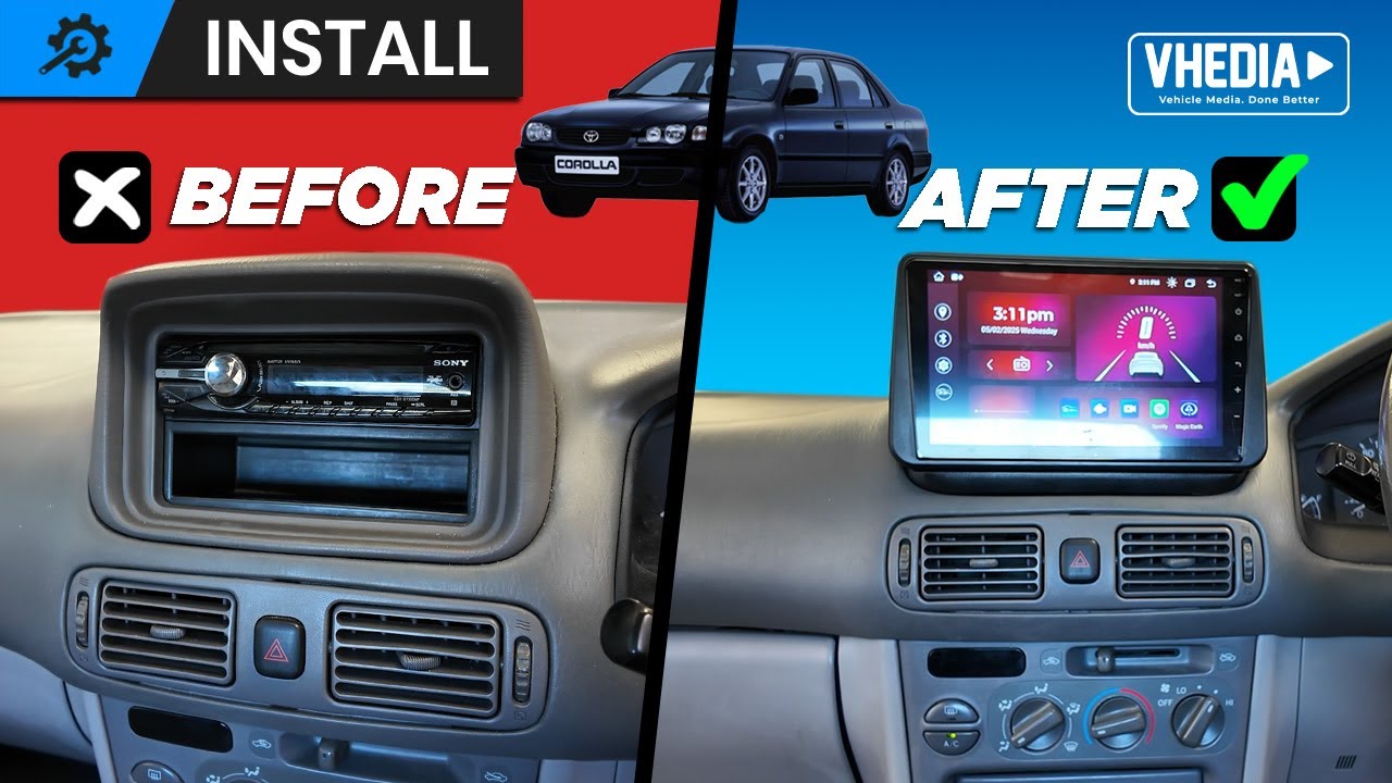 How to Install the Head Unit in a 2000 Toyota Corolla – Step-by-Step Guide