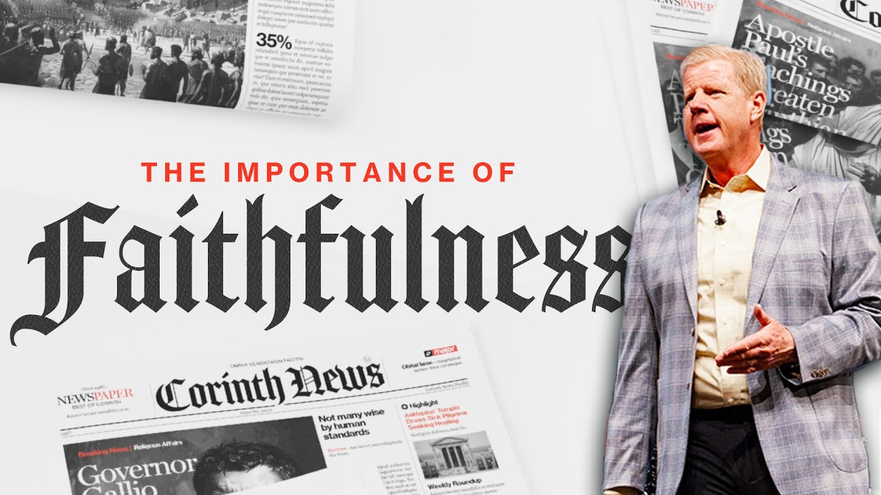 The Importance of Faithfulness - Pastor Jonathan Falwell