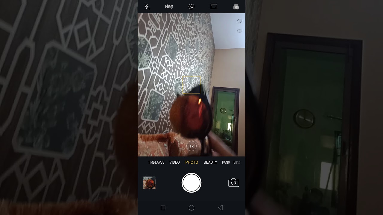 Turning a simple mobile's camera into bokeh mode