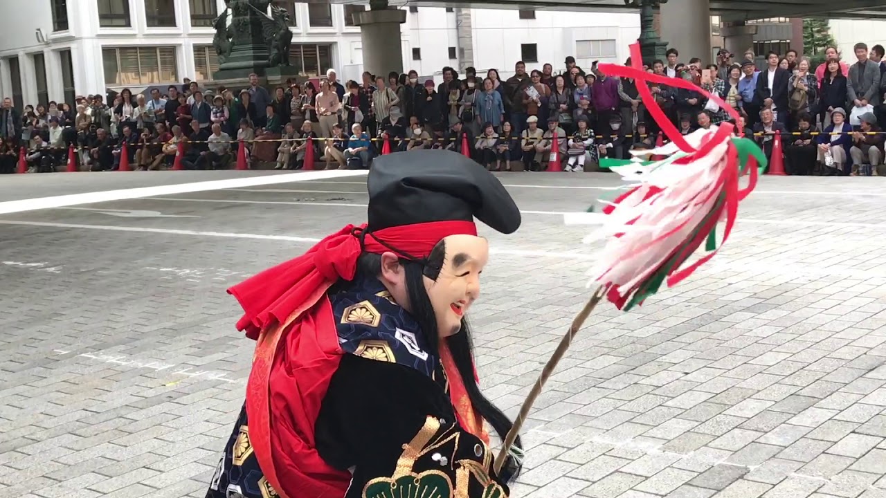 【石見神楽東京社中】1.恵比寿／日本橋京橋祭り／2019年10月27日