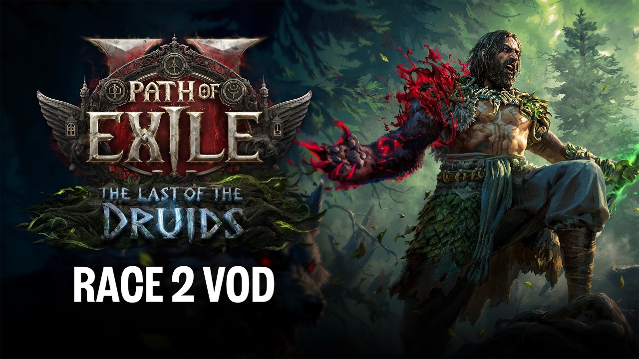 Path of Exile 2: The Last of the Druids Race Event - Race 2 Cast w/@RaizQT &​ @CrimsonCasts