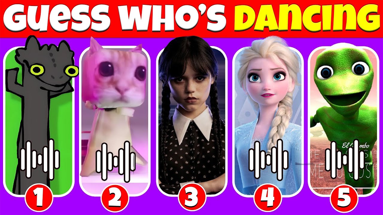 Guess Who’s Dancing? The Ultimate Cartoon & Movie Character Dance Challenge | NT QUIZ