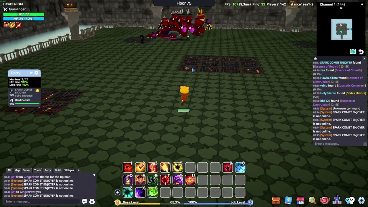 SpiritVale - GUNSLINGER sniper max range,CTR 86% enough without buff