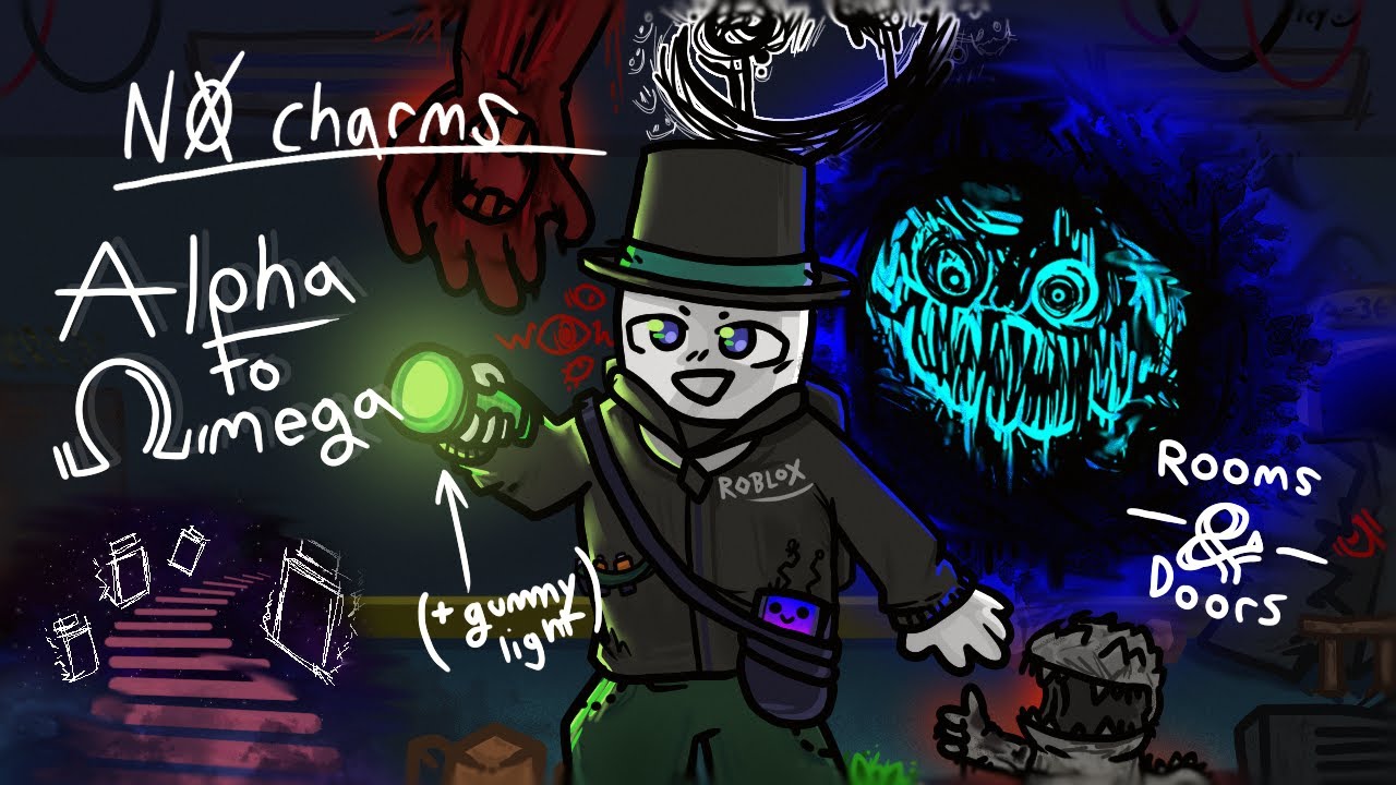The hardest Alpha & Omega completion (Gummy + Charmless) | Rooms & Doors