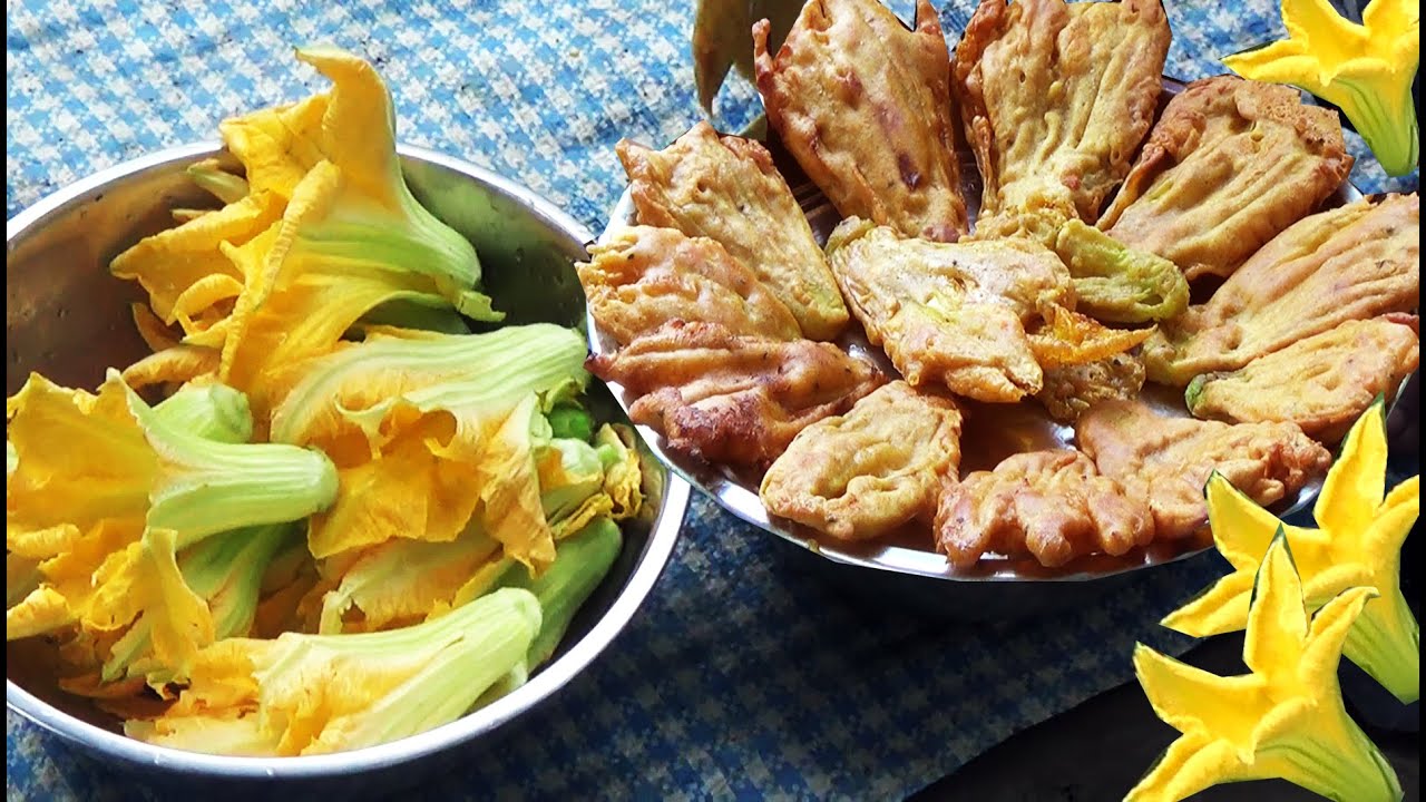 Kumro Fuler Chop।। কুমড়ো ফুলের চপ।।Pumpkin flower Chop