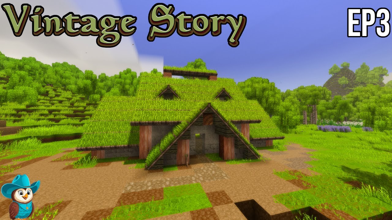 Building My New Home! | Vintage Story | Ep3