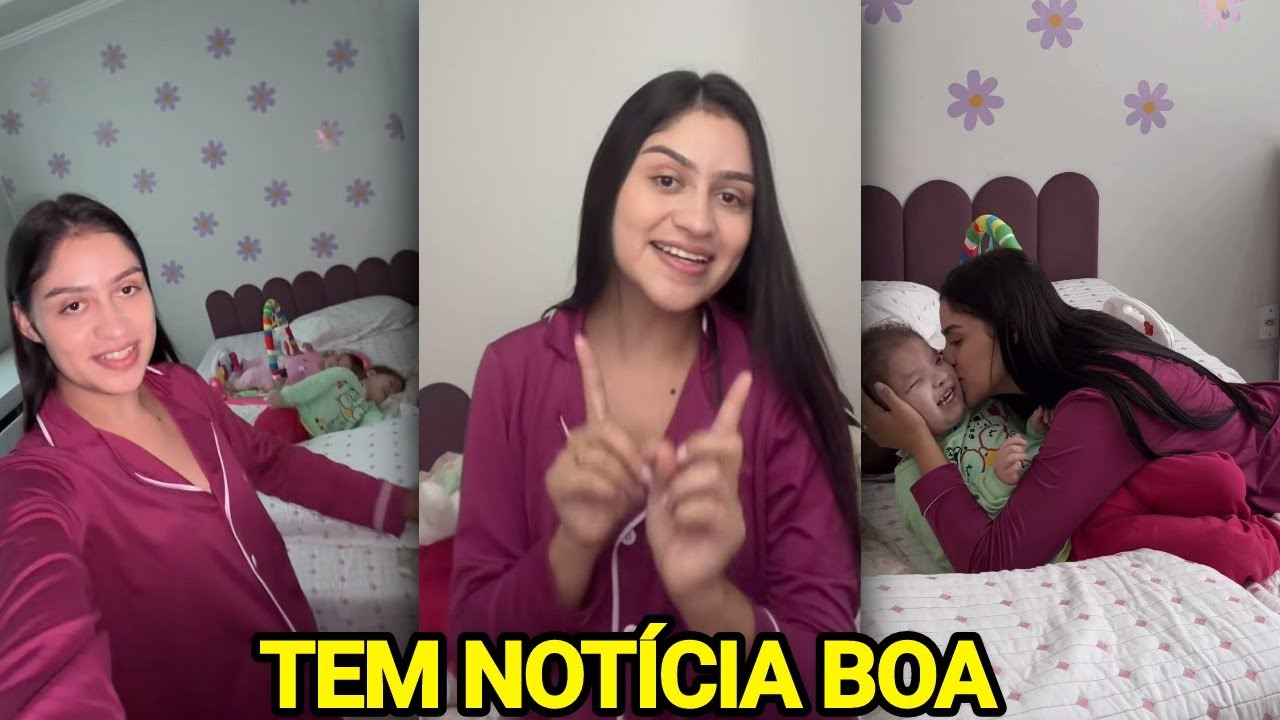 ANA VITÓRIA SE EMOCIONA AO CONTAR QUE HADASSA ESTÁ SEM OXIGÊNIO E RESPIRANDO BEM