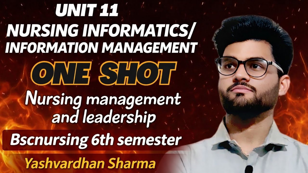 Unit 11 Nursing Informatics /Information Management One Shot Nursing Management and Leadership
