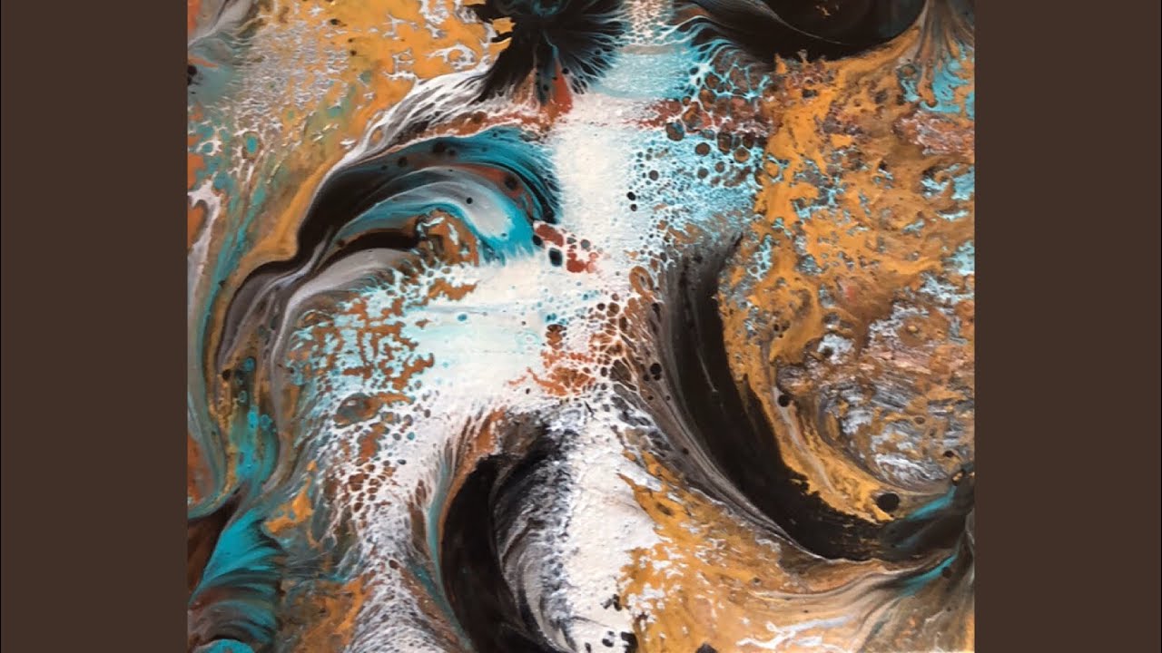 Marvellous metallics and turquoise it’s a Stunner for sure